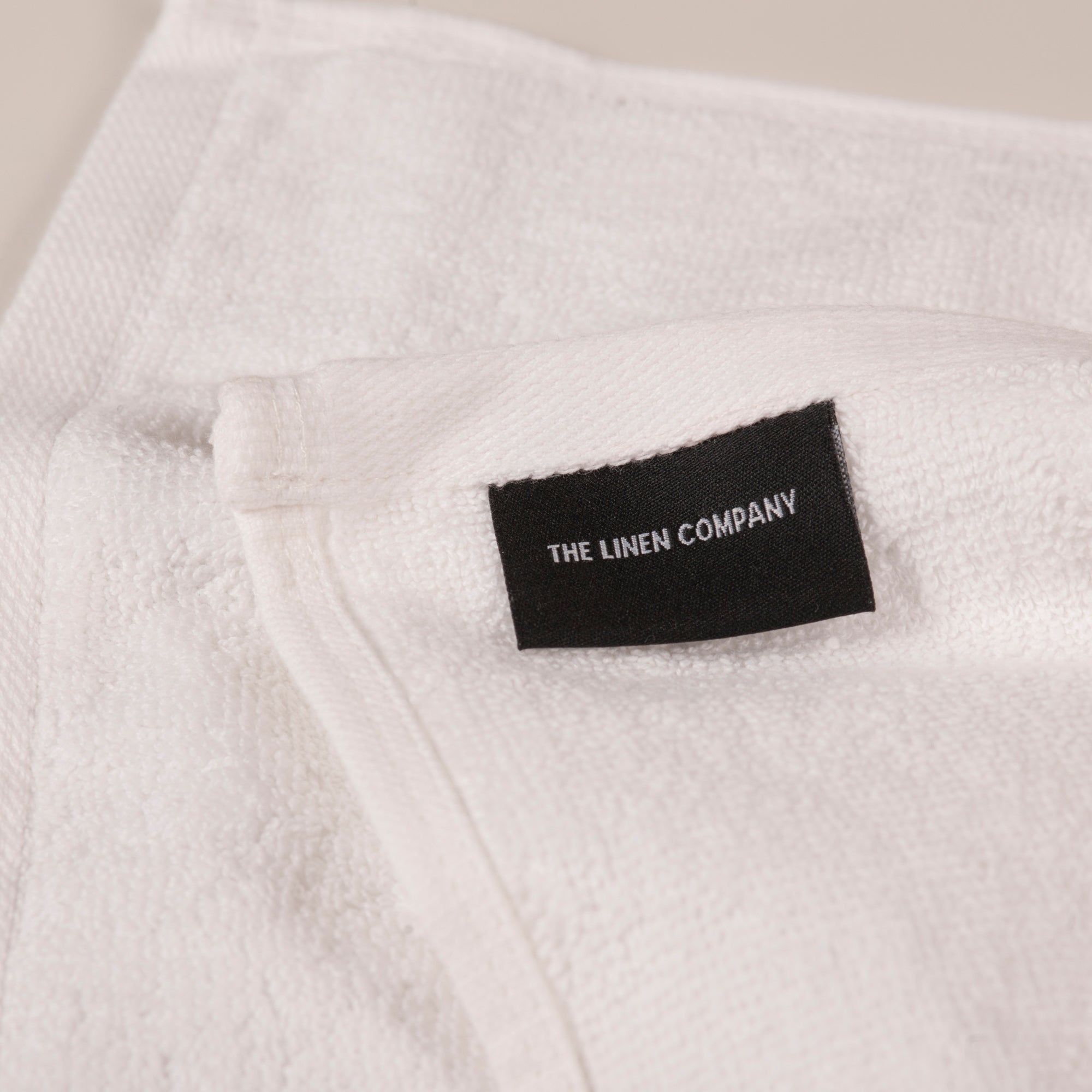 The Linen Company Accessories Small Hand Towel White Plain Hand Towel