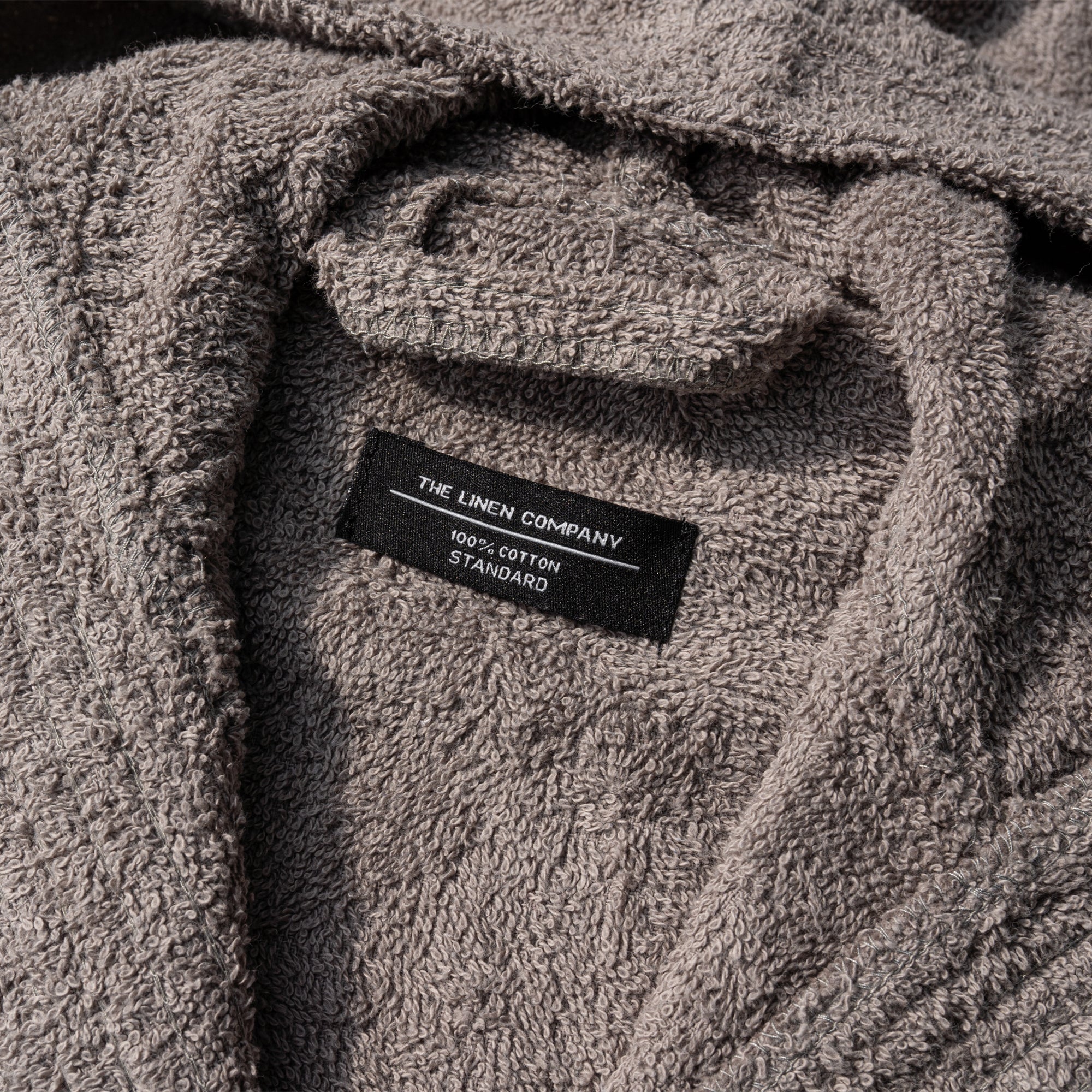The Linen Company Accessories Standard Brown Hooded Bathrobe