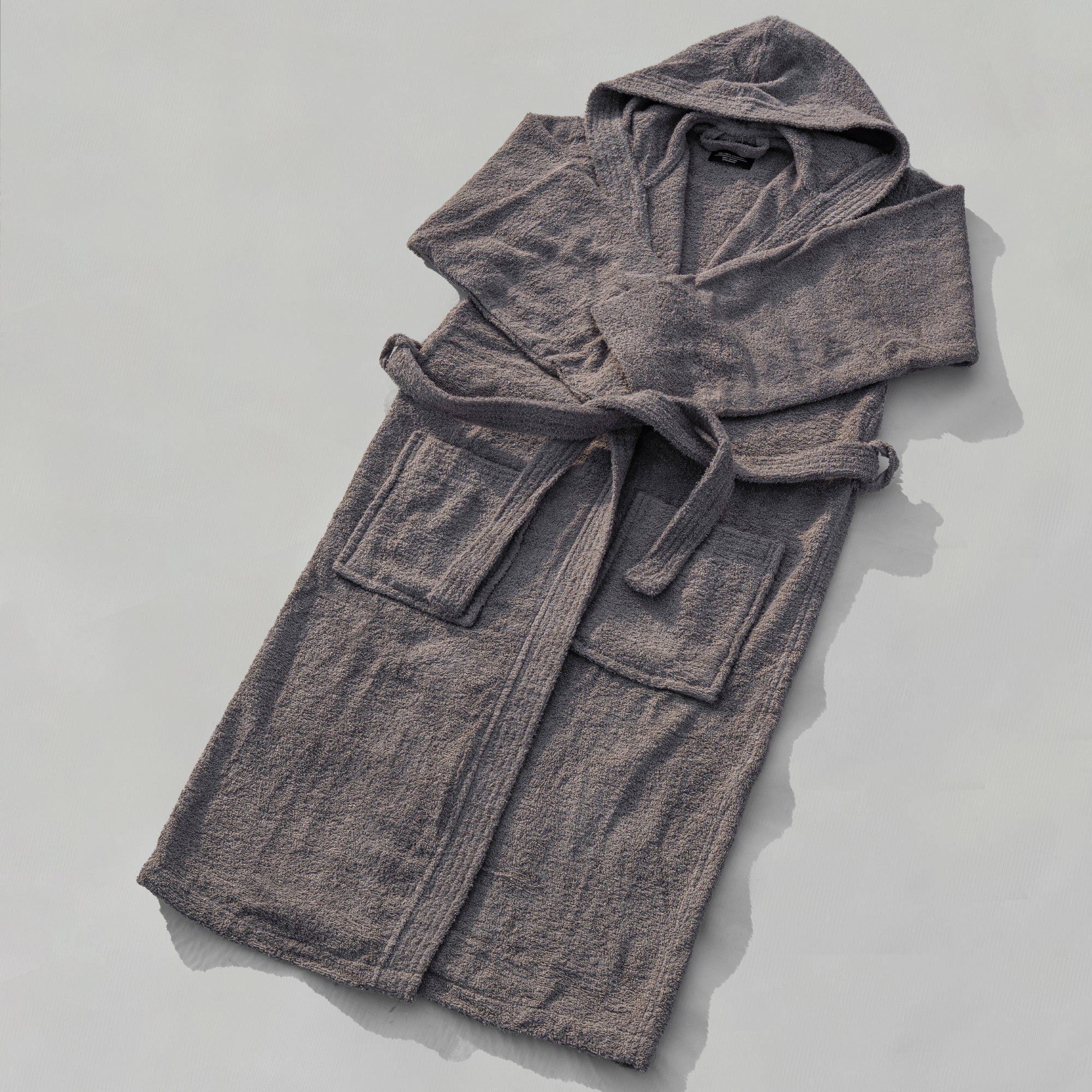 The Linen Company Accessories Standard Brown Hooded Bathrobe