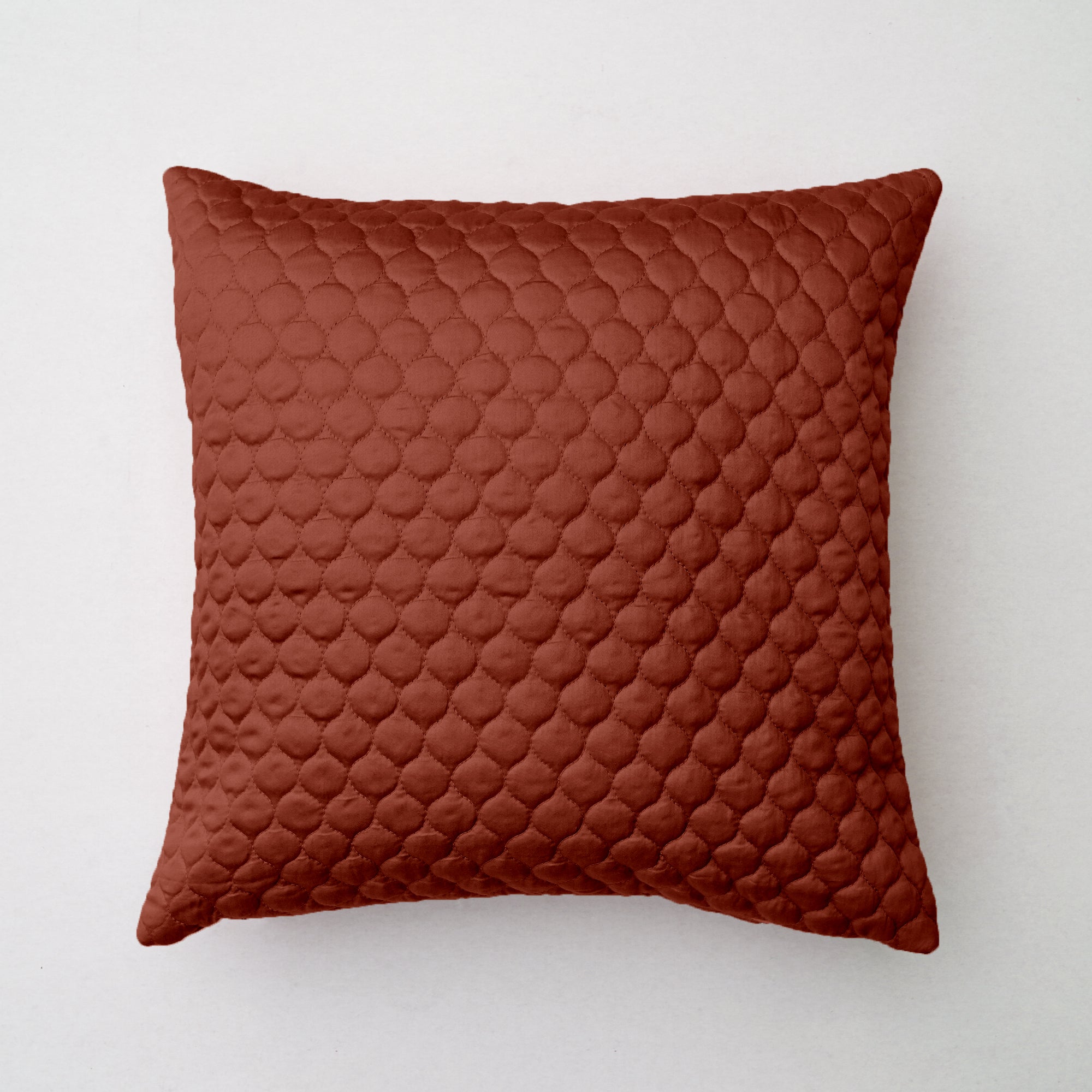 The Linen Company Accessories Standard Potters Clay Solid Cushion Cover