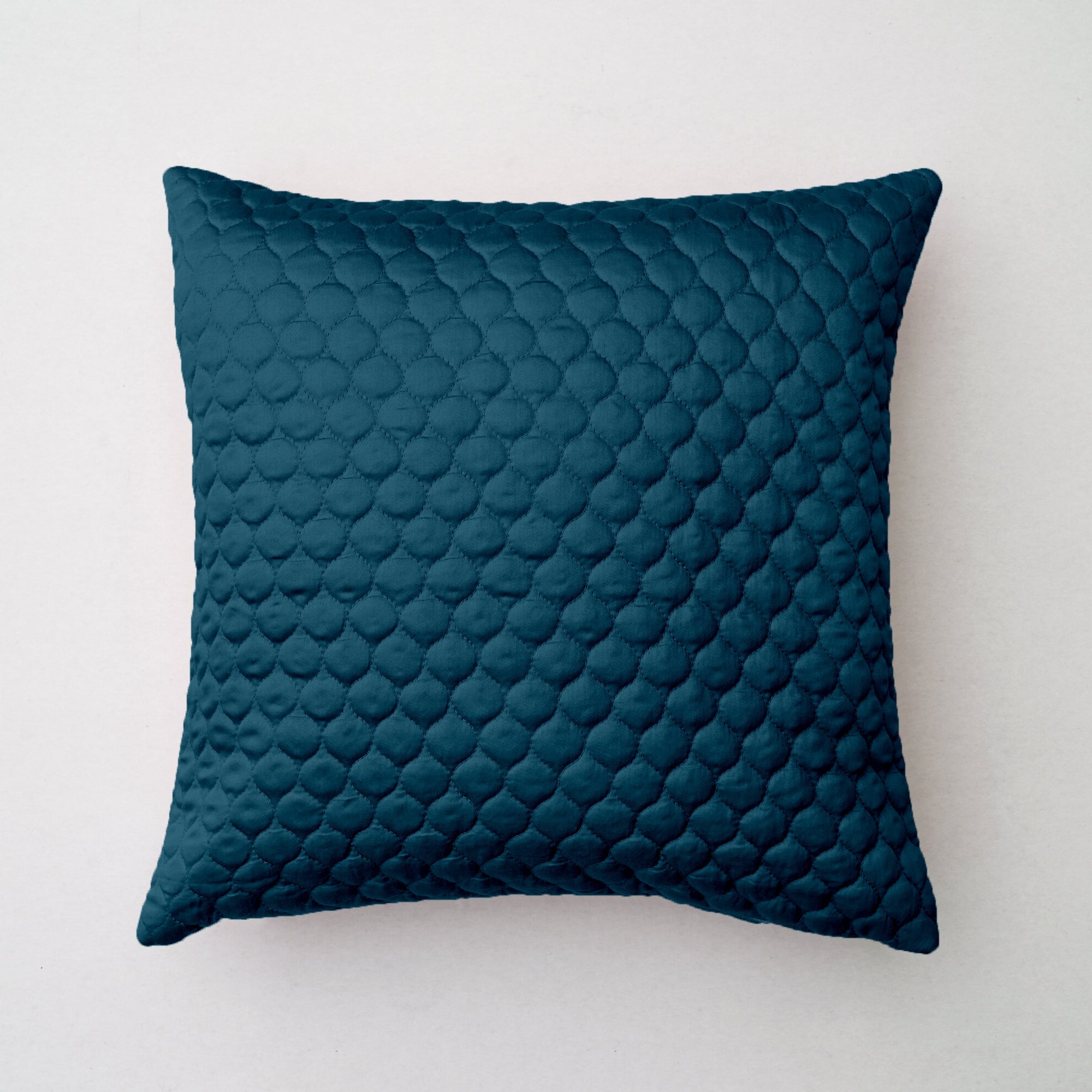 The Linen Company Accessories Standard Teal Solid Cushion Cover