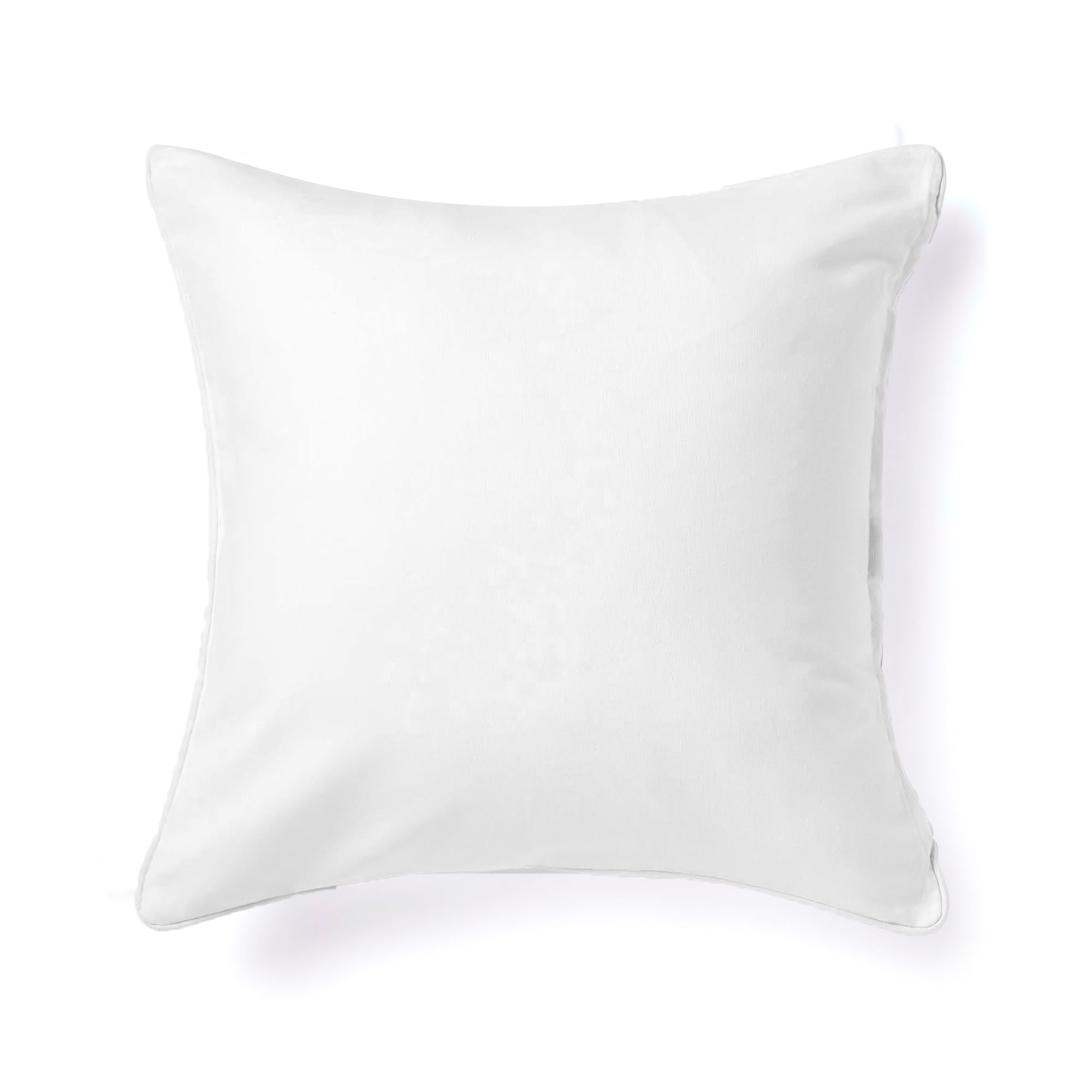 The Linen Company Accessories Standard White Solid Cushion Cover