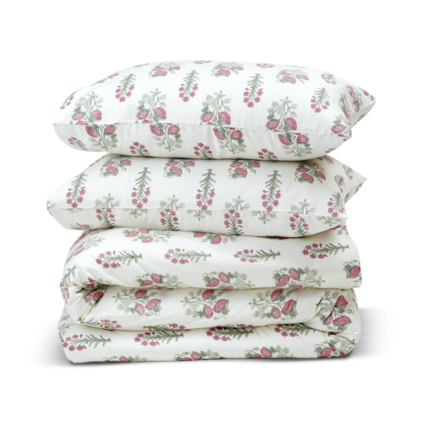 The Linen Company Bedding Bell Flower Duvet Cover Set