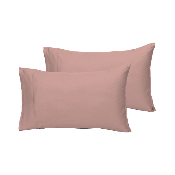 The Linen Company Bedding Blossom Pink Solid Pillowcases