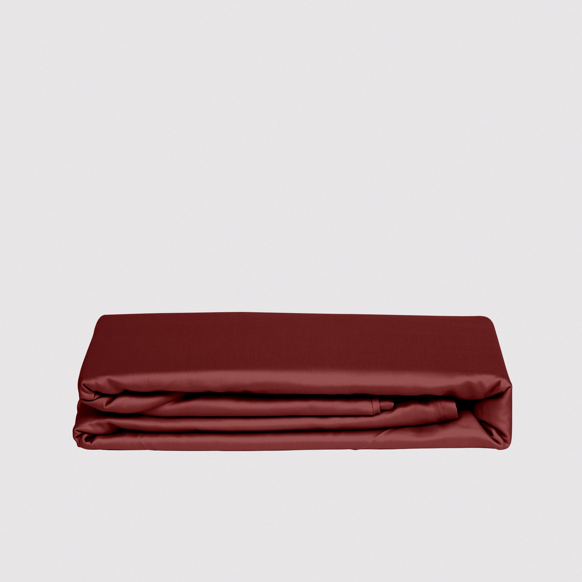 The Linen Company Bedding Deep Red Microfiber Sheet
