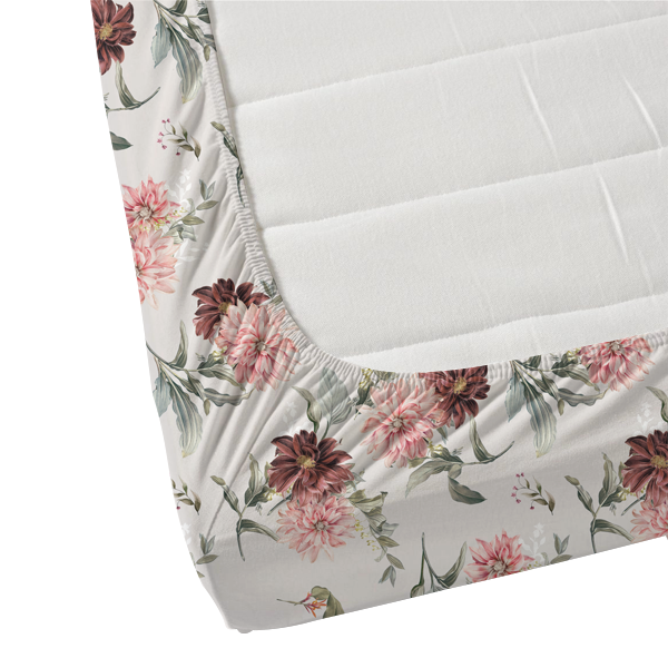 The Linen Company Bedding Fitted Sheet Set / King Cameo Flora Bed Sheet Set