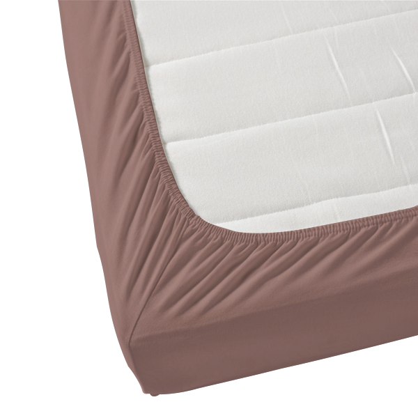 The Linen Company Bedding Fitted Sheet Set / King Rose Pink Solid Bed Sheet Set Rose Pink Solid Bed Sheet Set | Bedding | The Linen Company