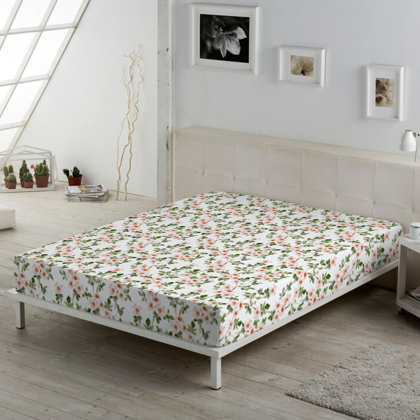 The Linen Company Bedding Fitted Sheet Set / King Sweet Oleander Bed Sheet Set