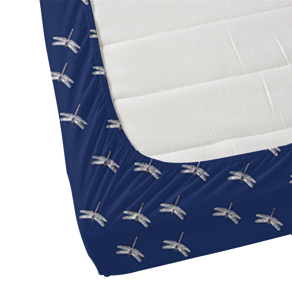 The Linen Company Bedding Fitted Sheet Set / Queen Dragonflies Bed Sheet Set