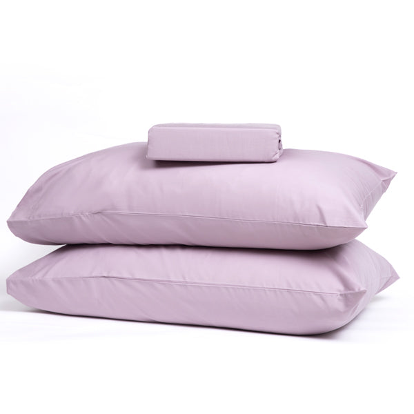 The Linen Company Bedding Flat Sheet Set / Lavender / Single Tencel Cooling Bed Sheet Set