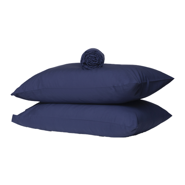 The Linen Company Bedding Flat Sheet Set / Navy / Single Tencel Cooling Bed Sheet Set