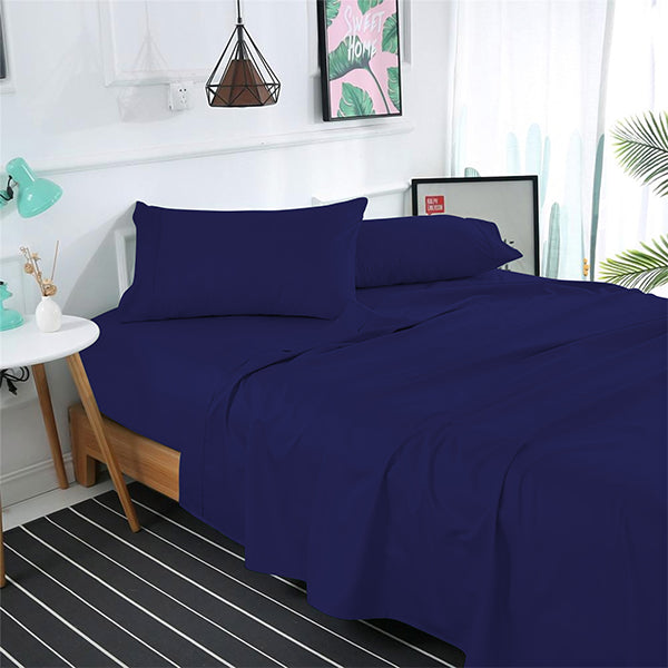 The Linen Company Bedding King Fig Microfiber Bed Sheet Set