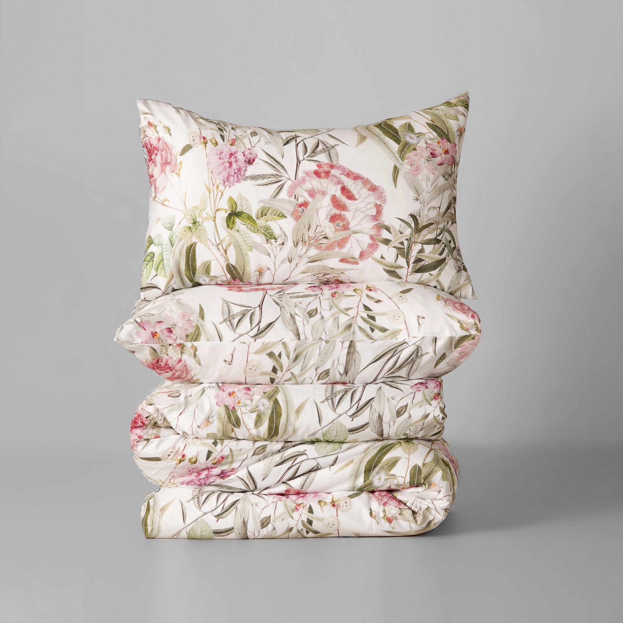 The Linen Company Bedding King Spring Bloom Duvet Cover Set