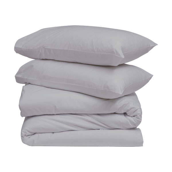 The Linen Company Bedding Light Grey / Twin Tencel Cooling Duvet Cover Set