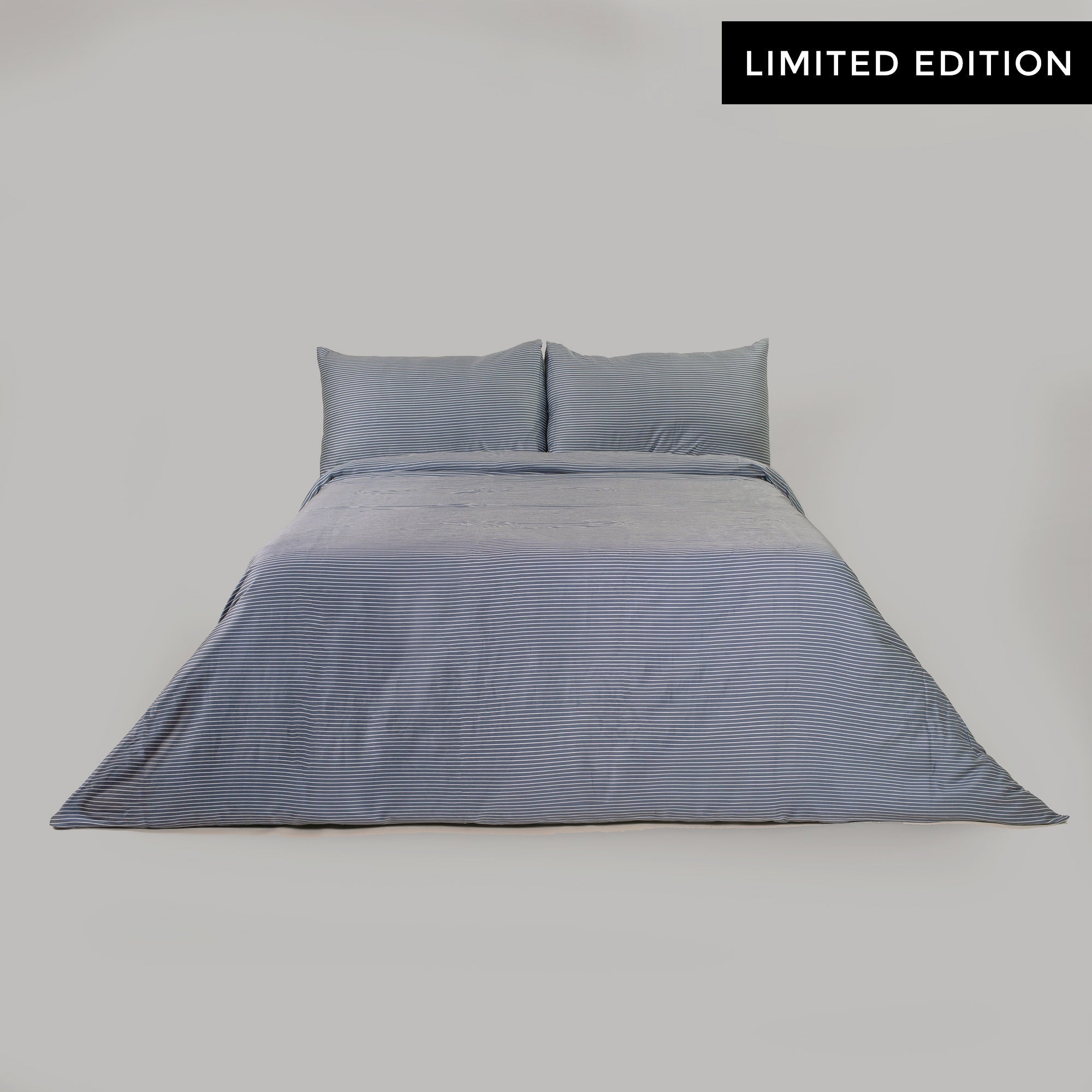 The Linen Company Bedding Night Stripes Duvet Cover Set
