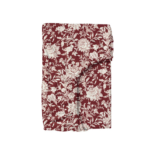 The Linen Company Bedding Pedro Floral Red Bed Sheet Set