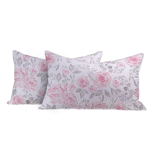 The Linen Company Bedding Pink Rose Pillowcases