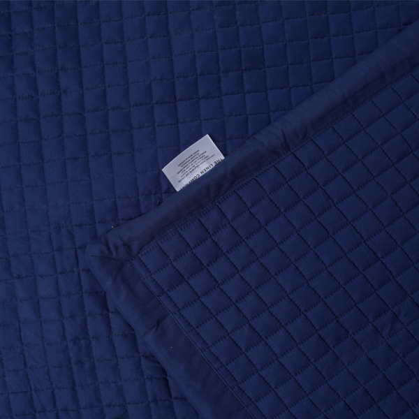 The Linen Company Bedding Queen Dark Blue Microfiber Quilted Bedspread Set Dark Blue Microfiber Bedspread Set | Bedding | The Linen Company
