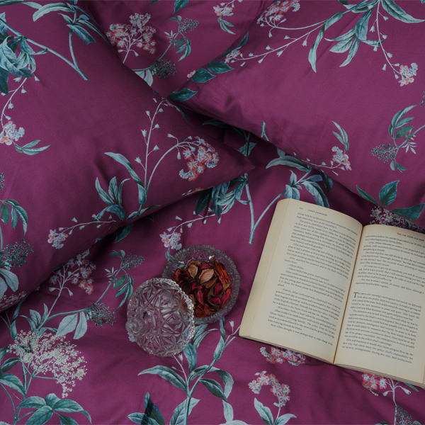 The Linen Company Bedding Queen Sweet Alyssum Duvet Cover Set