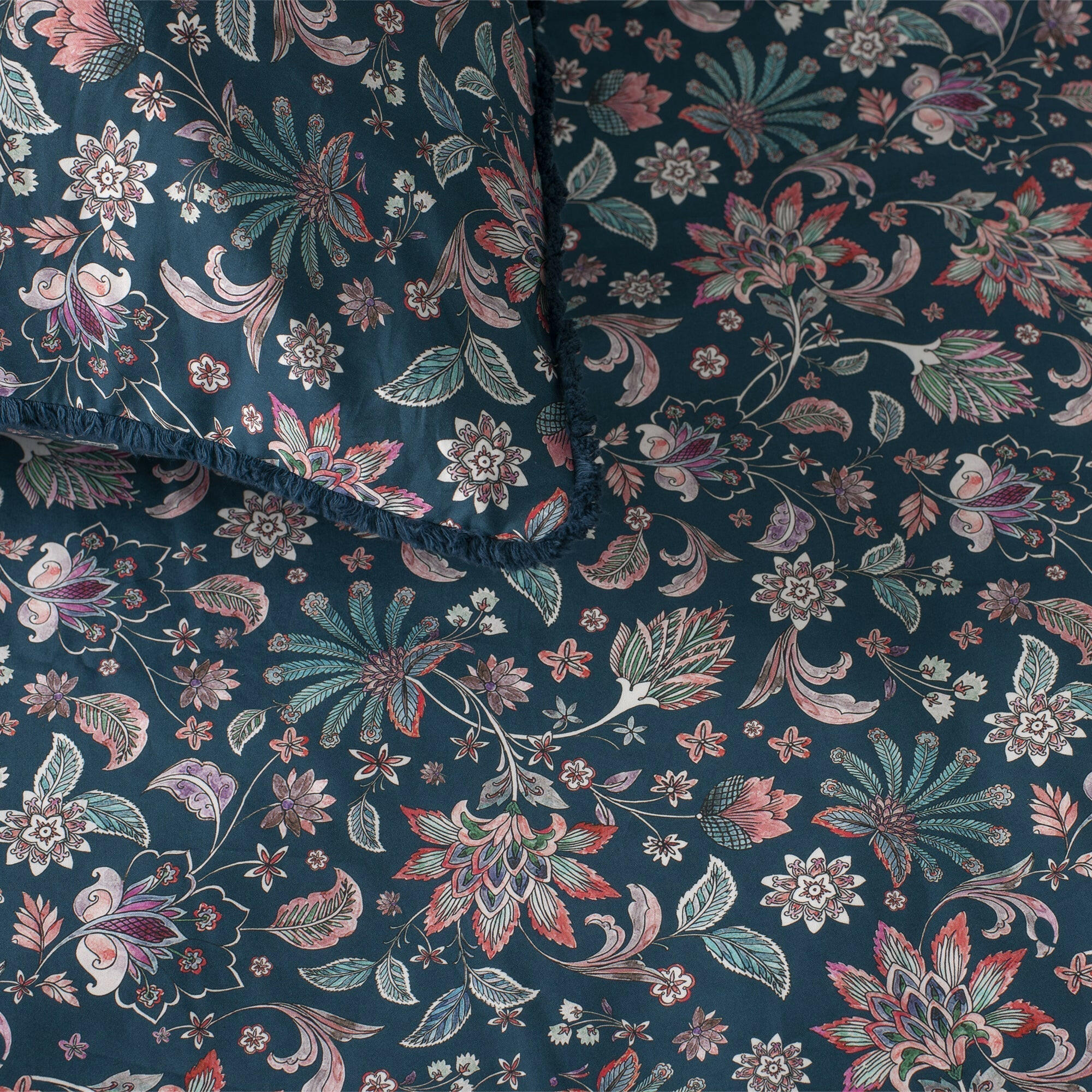 The Linen Company Bedding Romantic Midnight Duvet Cover