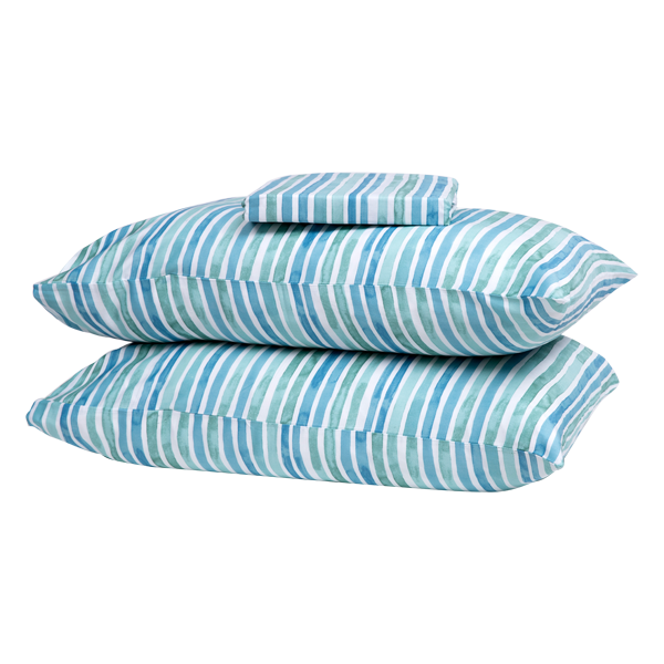 The Linen Company Bedding Sea Stripe Bed Sheet Set