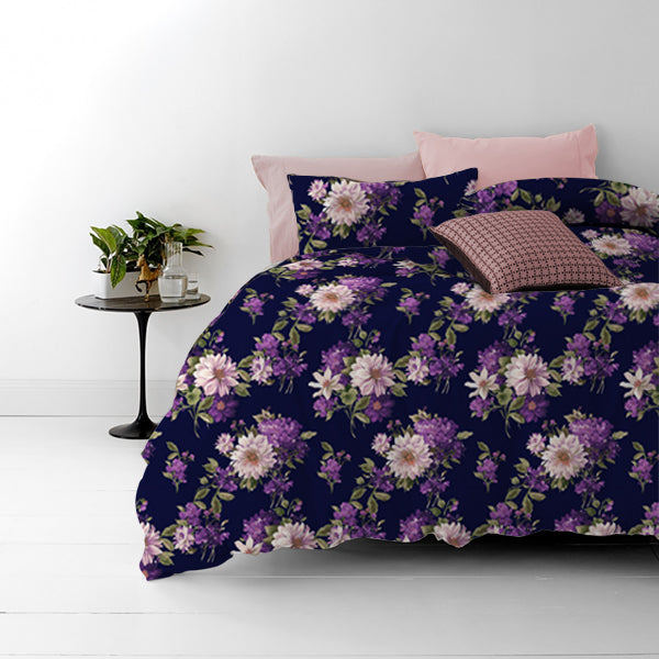 The Linen Company Bedding Single Plum Blossom Duvet Cover Set