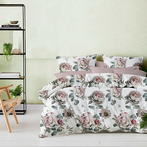The Linen Company Bedding Single Vintage Garden Duvet Cover Set