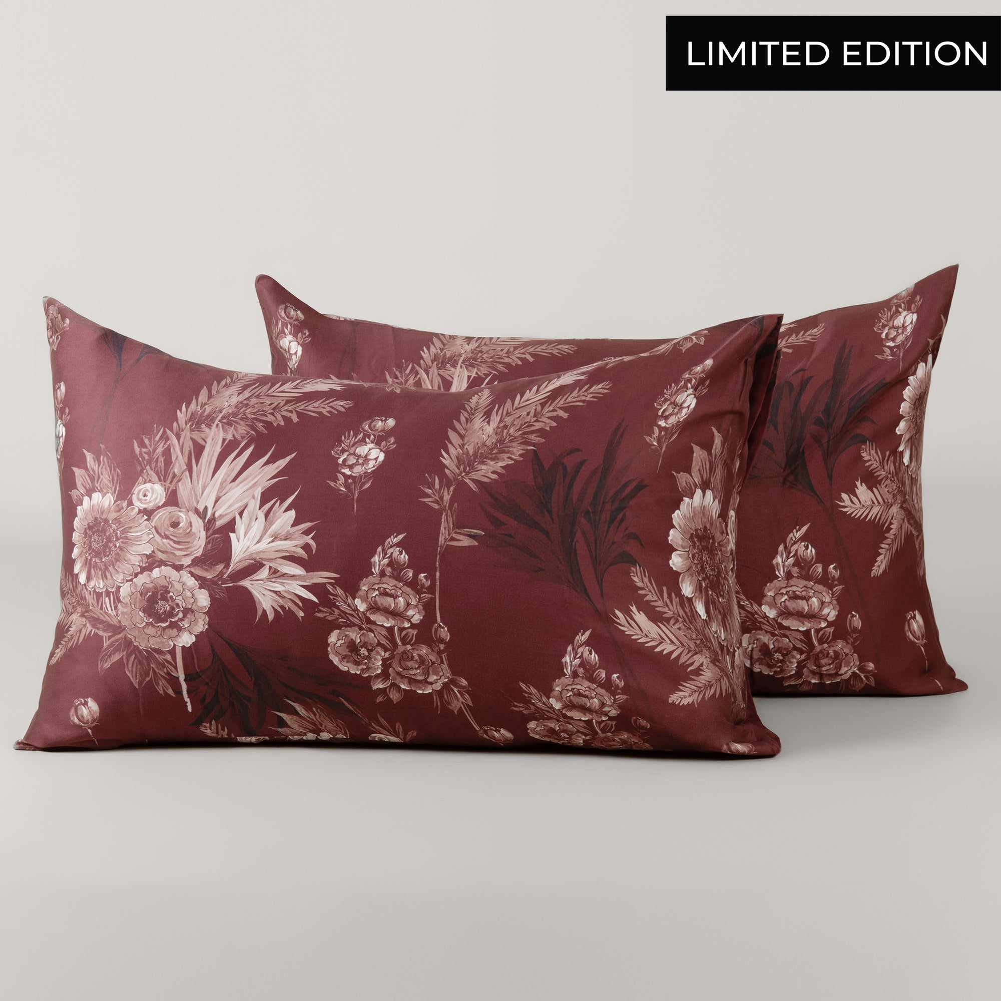 The Linen Company Bedding Standard Mulberry Medley Pillowcases