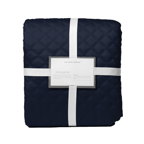 The Linen Company Bedding Standard Night Sky Diamond Hotel Bedspread