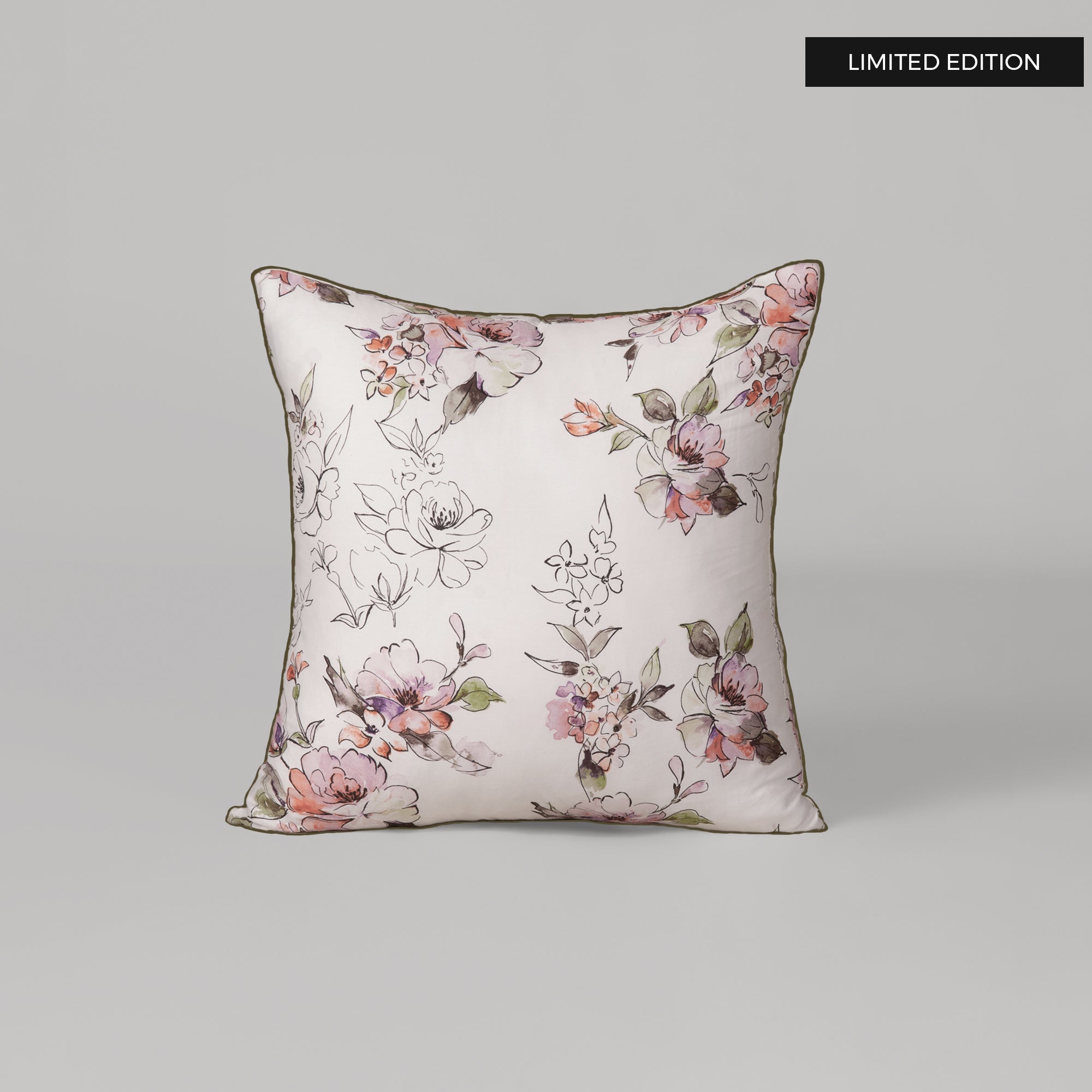 The Linen Company Bedding Standard Victorian Rose Cushion Cover Victorian Rose Cushion Cover | Accessories