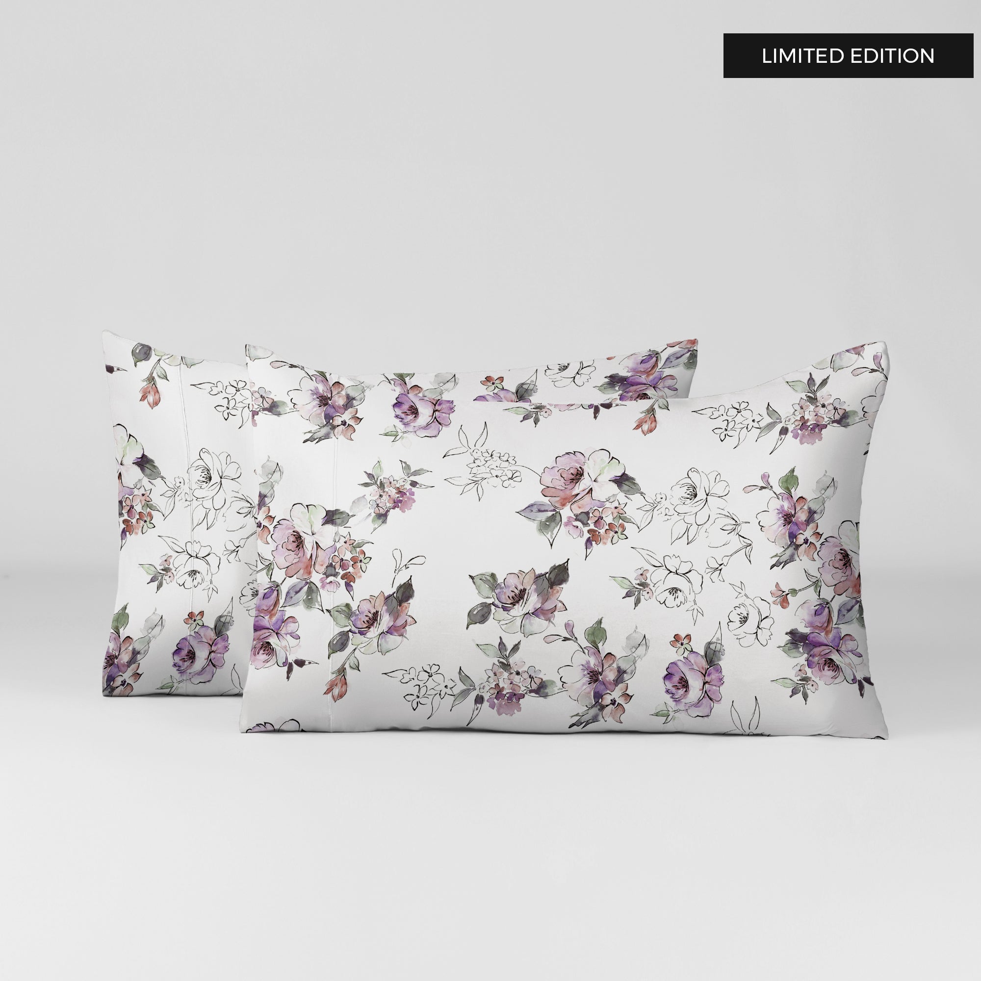 The Linen Company Bedding Standard Victorian Rose Pillowcases Victorian Rose Pillowcases | Bedding