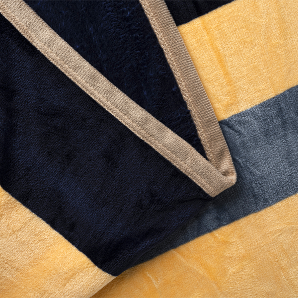 The Linen Company Bedding Summer Stripes Printed Plush Blanket
