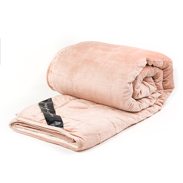 The Linen Company Bedding Taupe Sherpa Weighted Blanket Taupe Sherpa Weighted Blanket | Bedding | The Linen Company