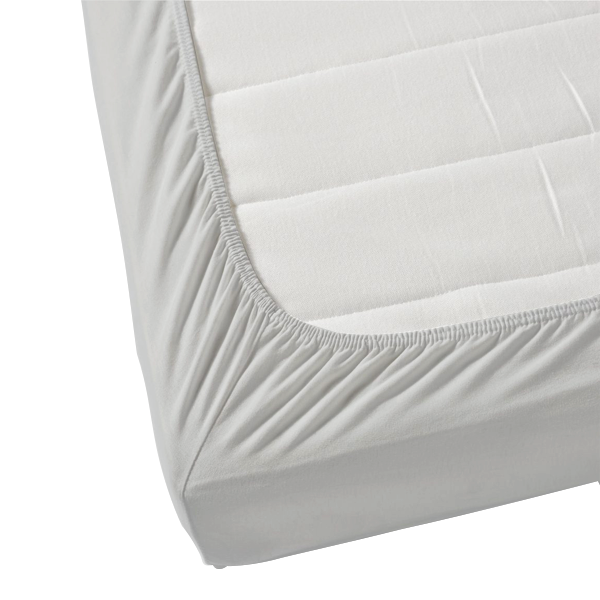 The Linen Company Bedding White Microfiber Fitted Sheet