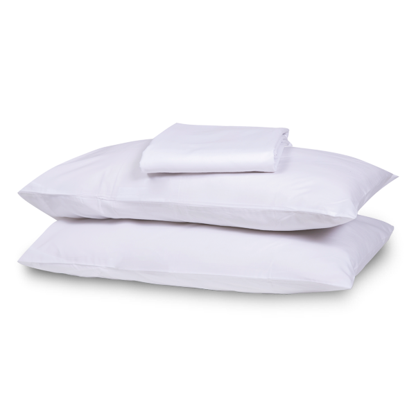 The Linen Company Bedding White Solid Bed Sheet Set
