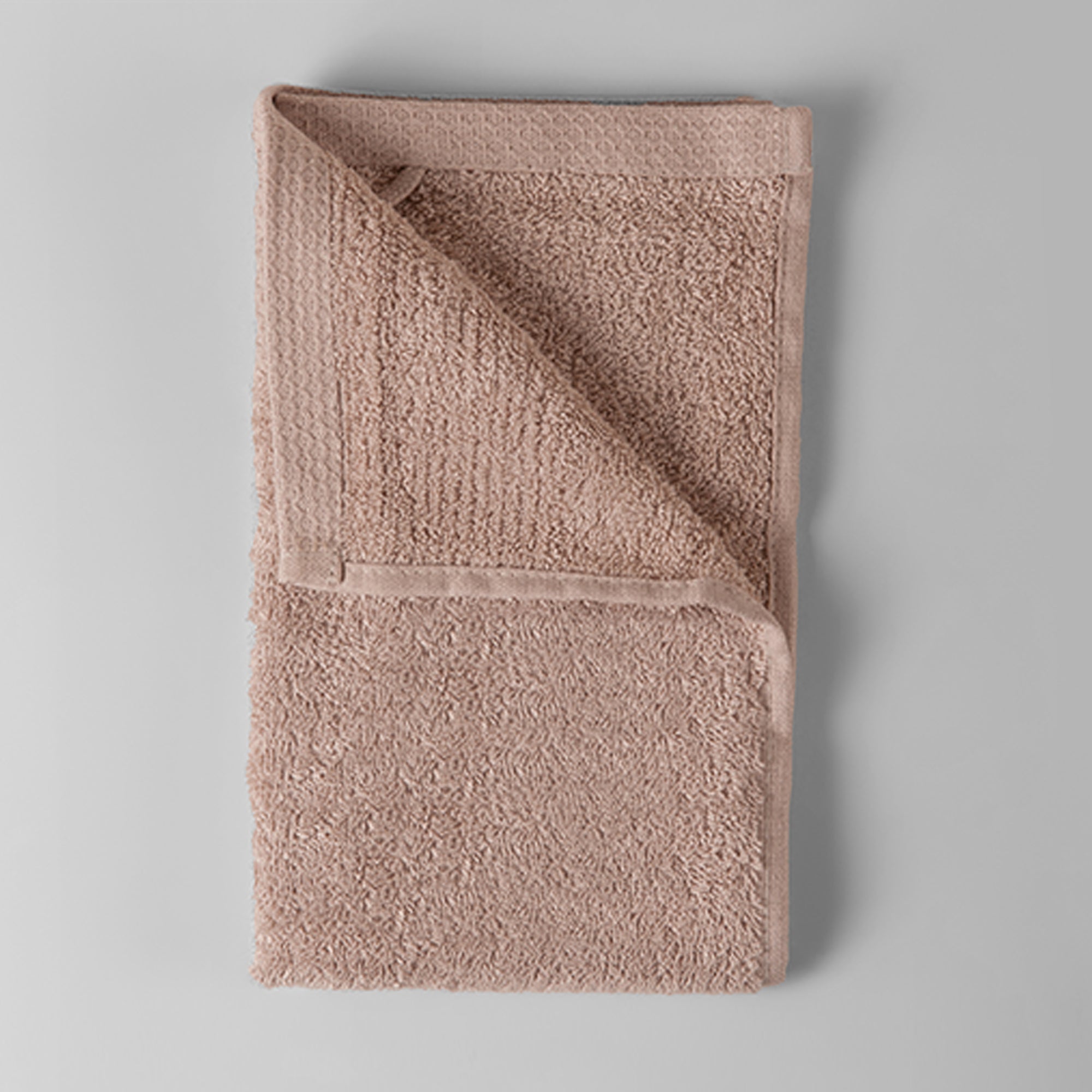 The Linen Company Towel Hand Beige Honey Comb  Mini Hand Towel