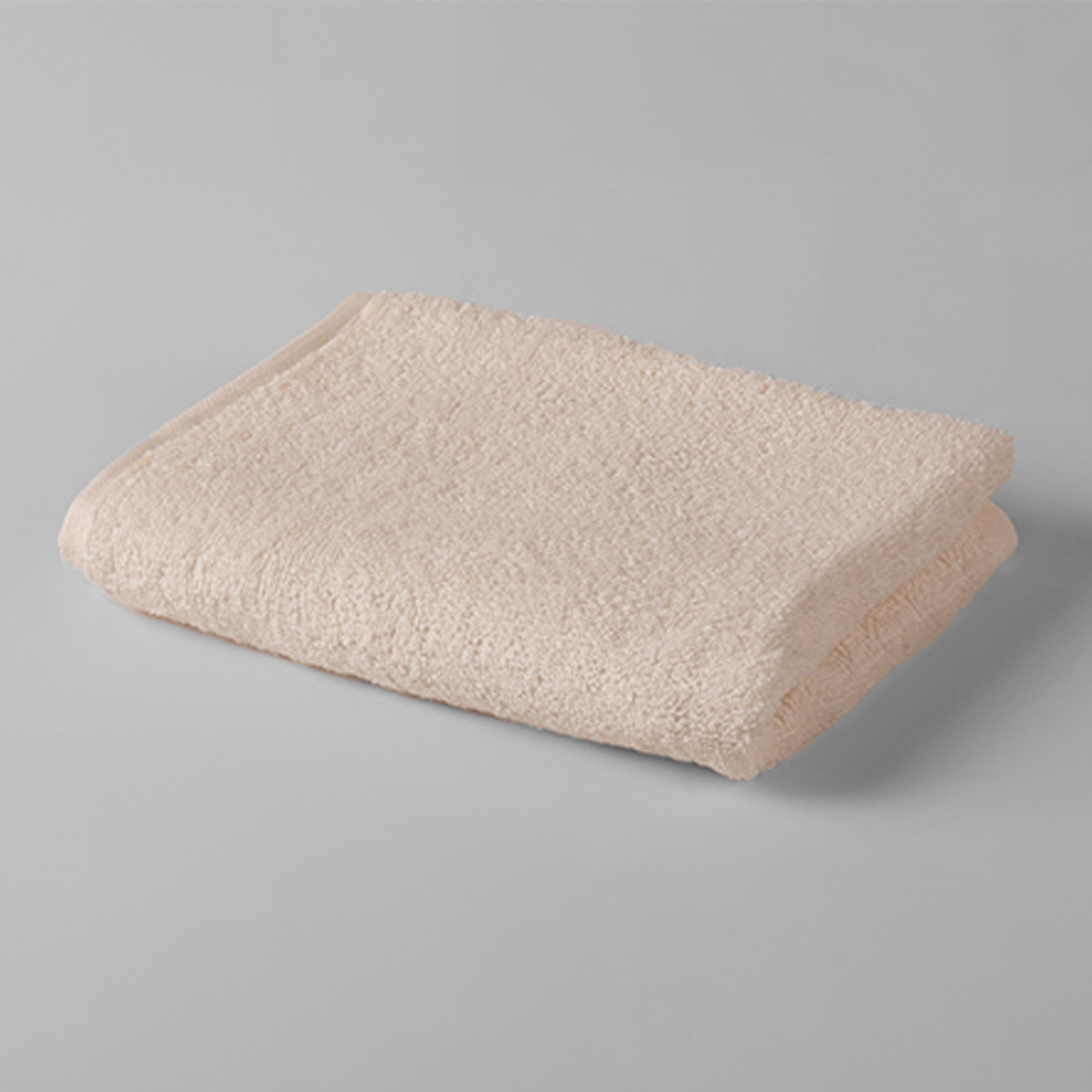The Linen Company Towel Hand Ivory Plain Hand Towel