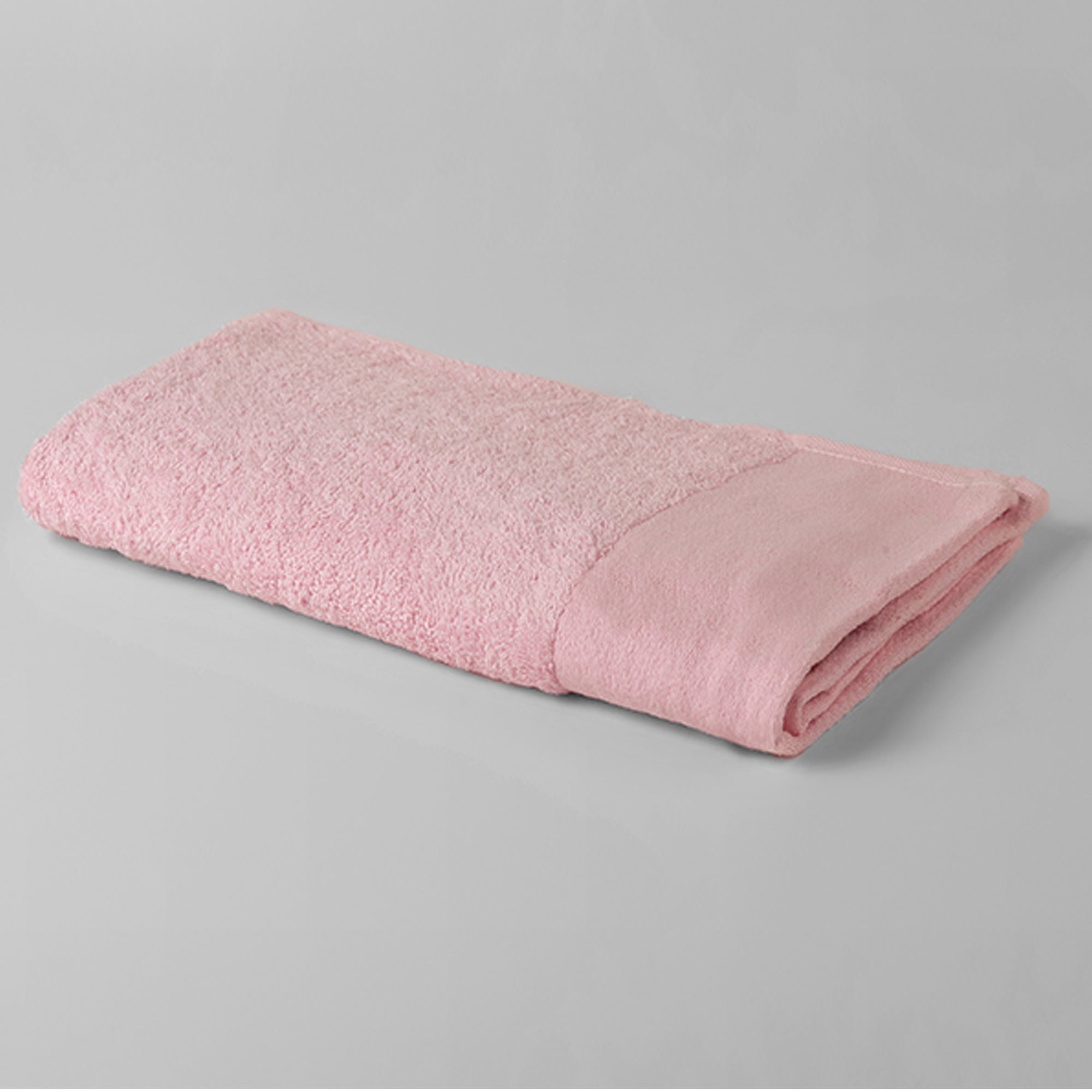 The Linen Company Towel Hand Pink Wide Border Hand Towel
