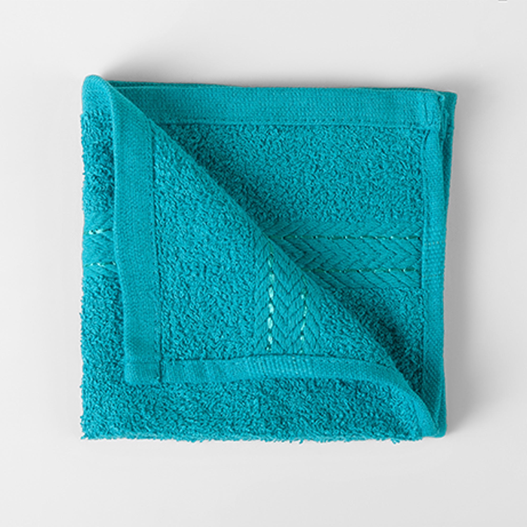 The Linen Company Towel Wash Blue Face Towel - Set of 3