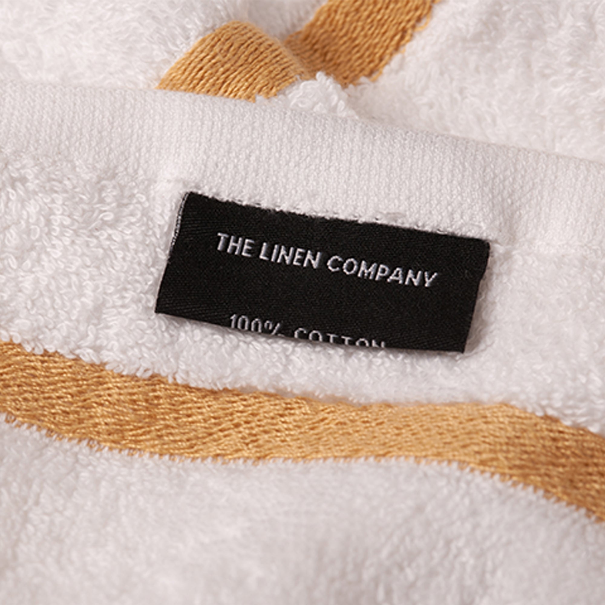 The Linen Company Towel Wash White Double Margin Face Towel- Set of 3