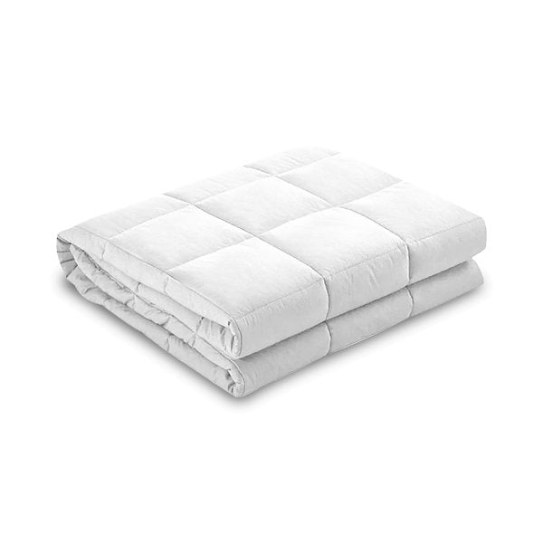 White Weighted Blanket - THE LINEN COMPANY