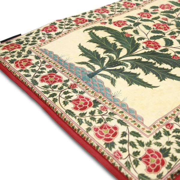 The Linen Company Accessories 68x109 Crimson Paradise Padded Prayer Mat
